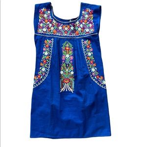 Mexican embroidery dress size M